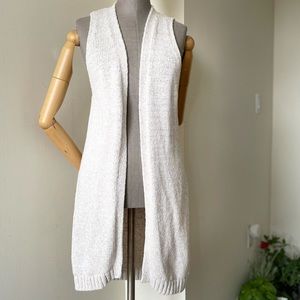 Long Knitted Vest